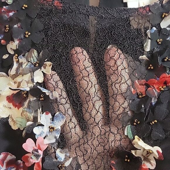 Foxiedox floral fit and flare dress - Picture 4 of 8